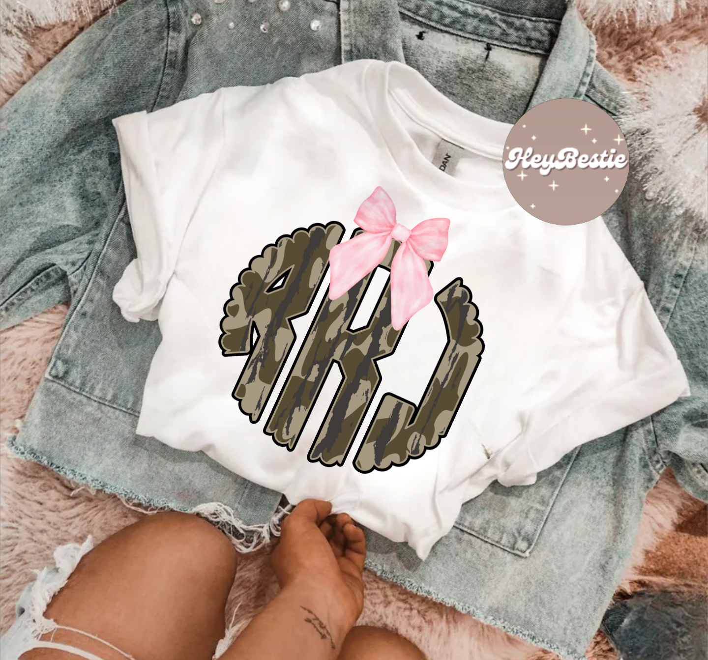 Camo monogram