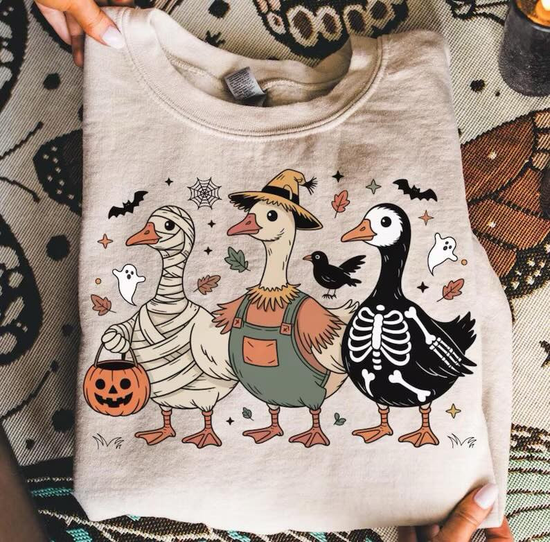 Halloween ducks