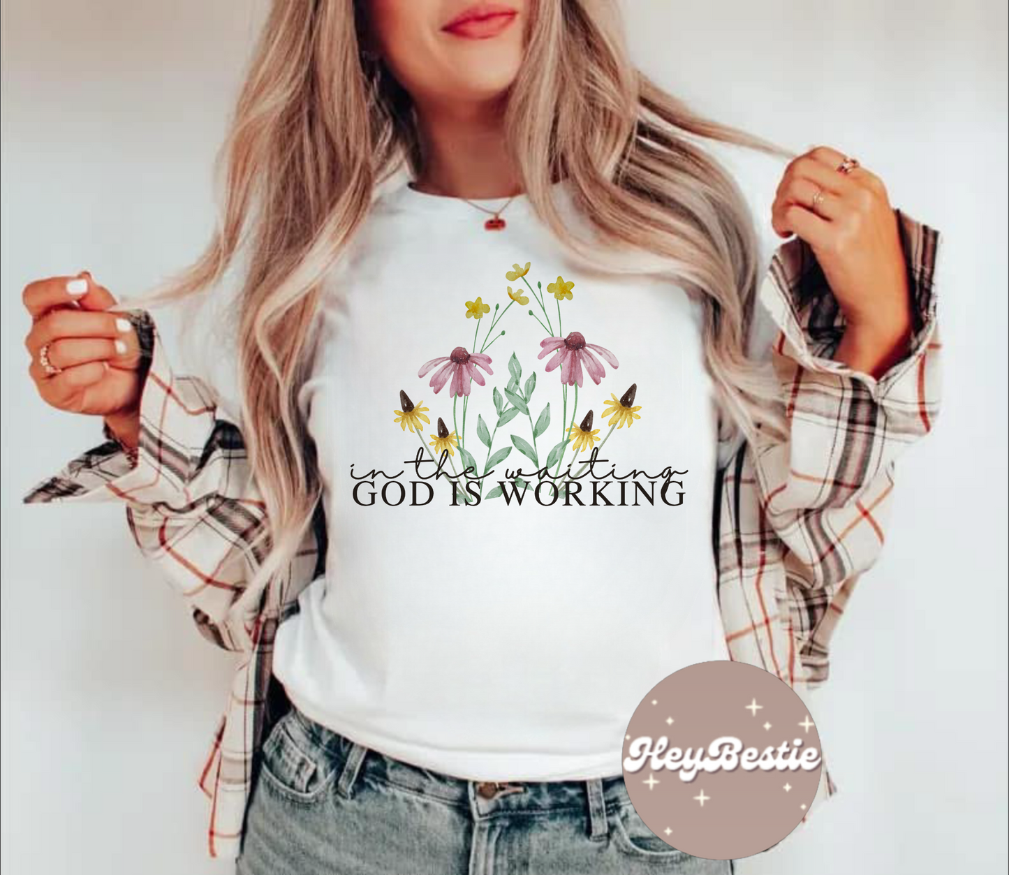 In the waiting god is working