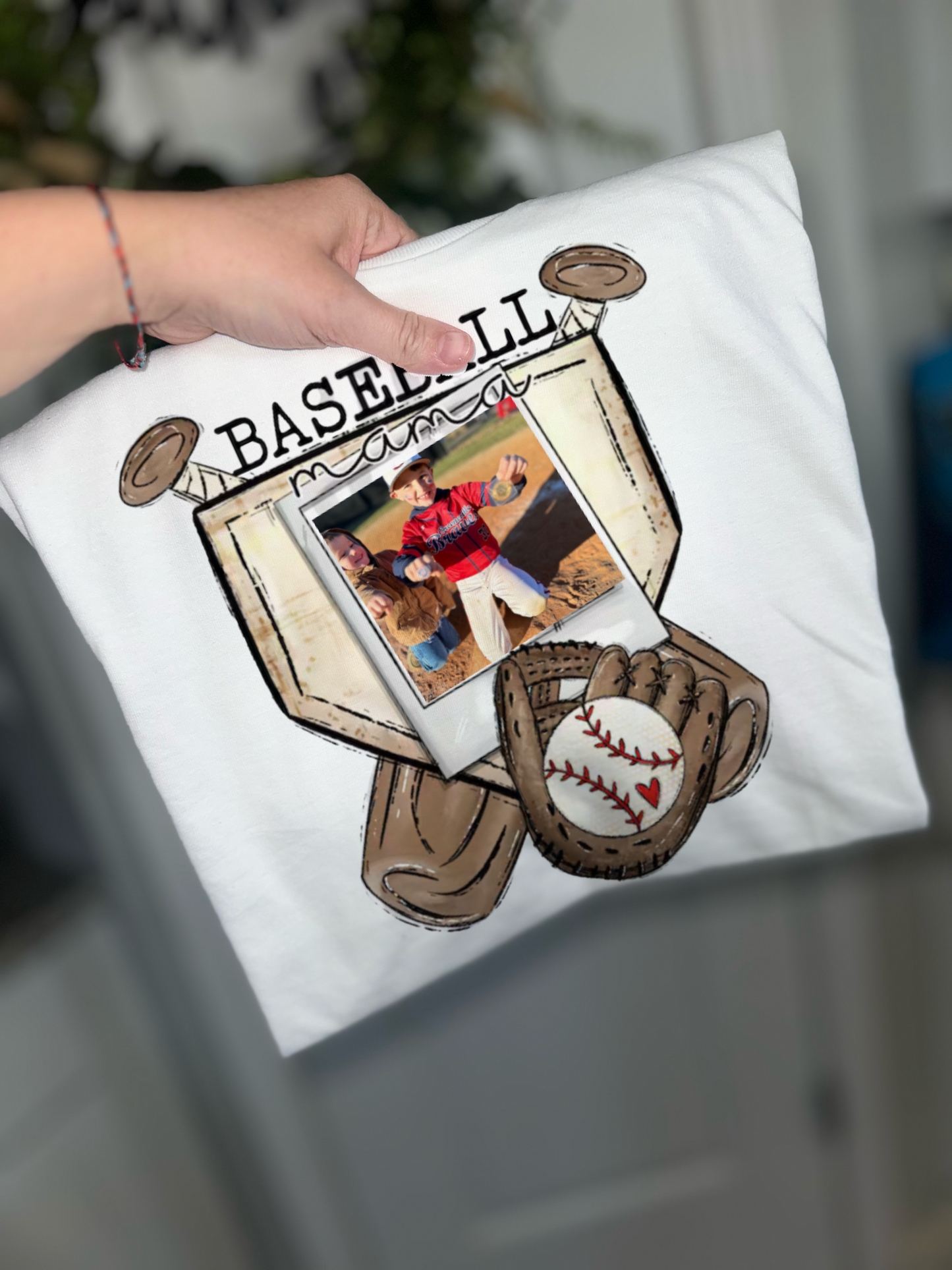 Custom Baseball tee (I will message for photo)