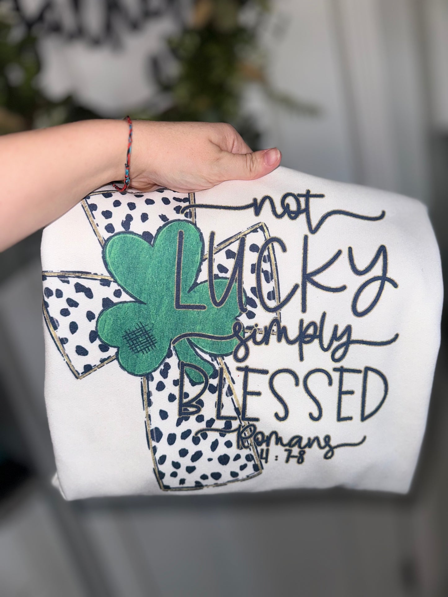 Blessed not lucky