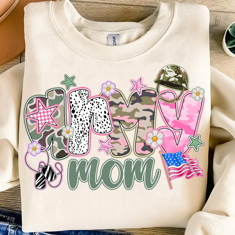 Army mom pink