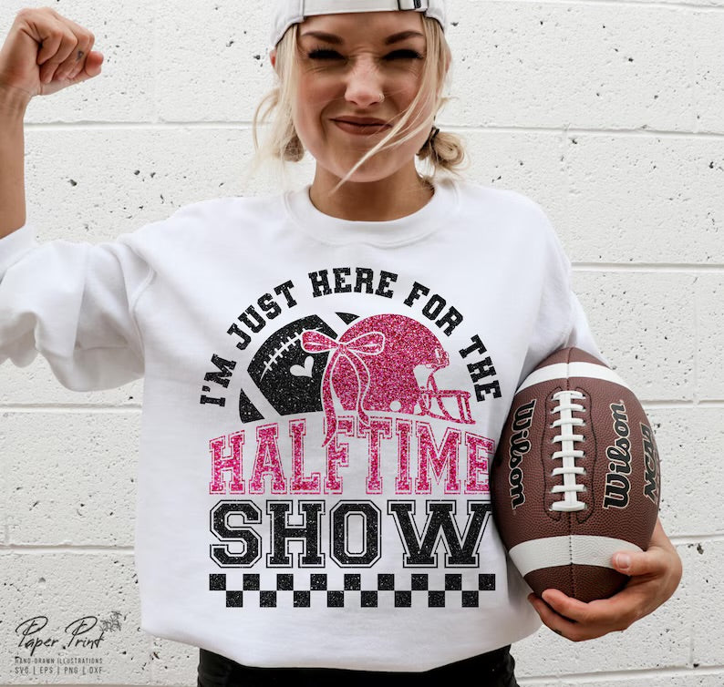 Here for the halftime show