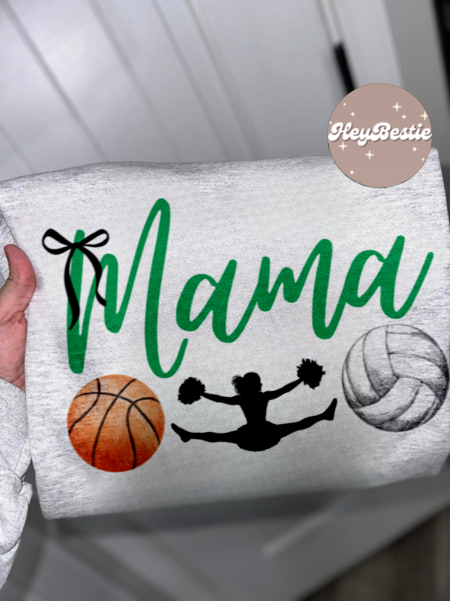 Mama (I can custom color and change sports I will text you after ordering for info)