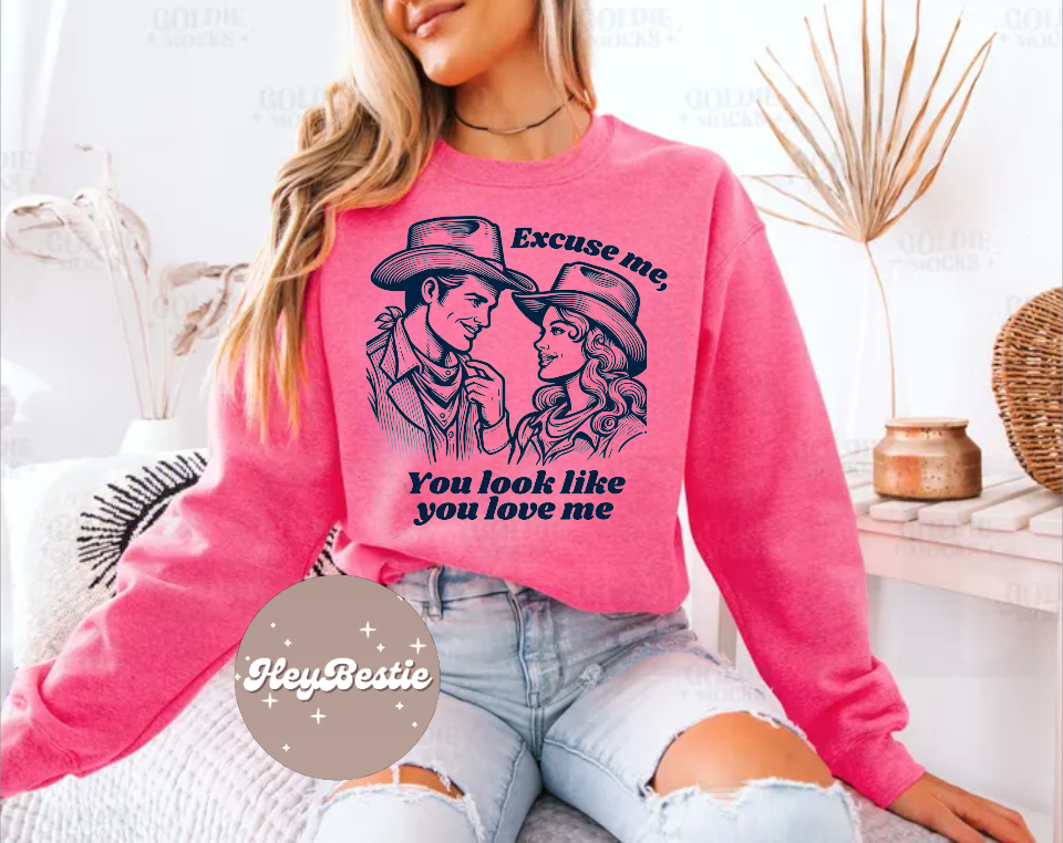 You look like you love me