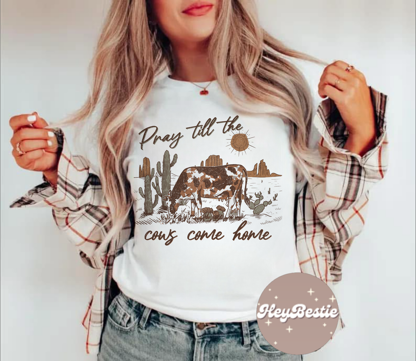 Pray till the cows come home