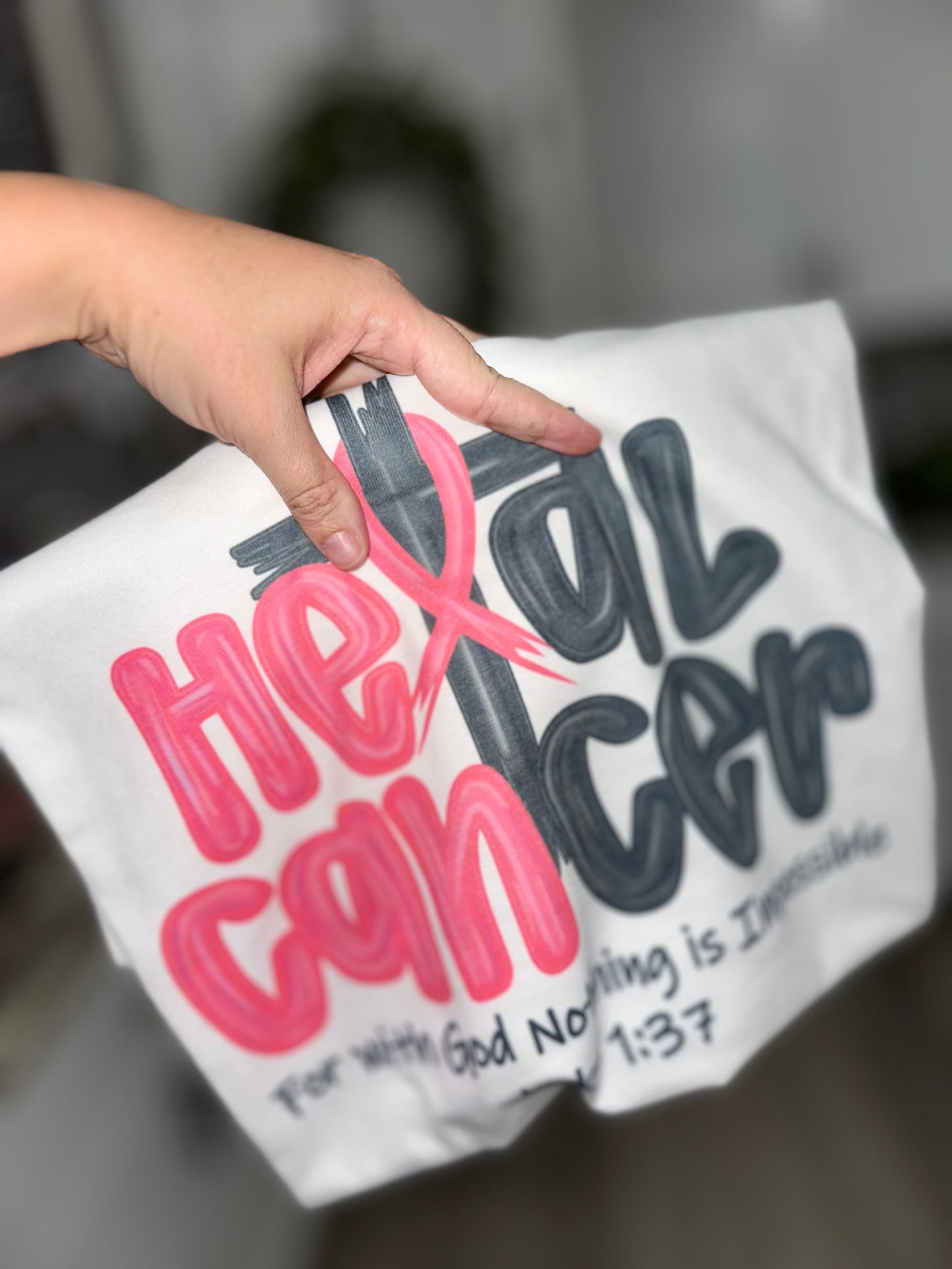 Heal cancer he can