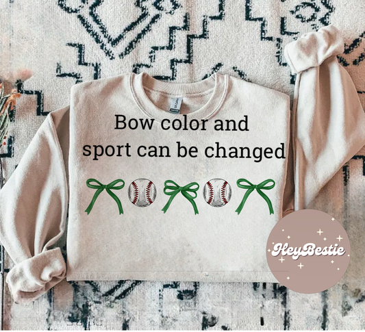 Sports and bows