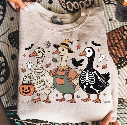 Halloween ducks