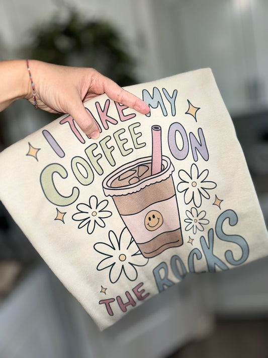 Coffee on the rocks