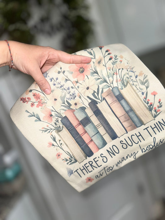 There’s no such thing as too many books