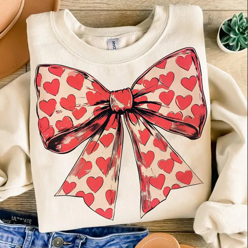 Hearts bow