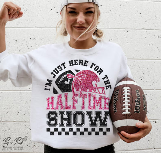 Here for the halftime show