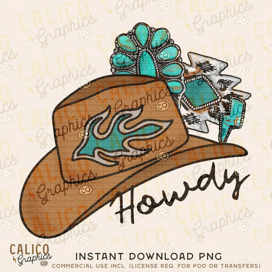 Howdy cowboy hat