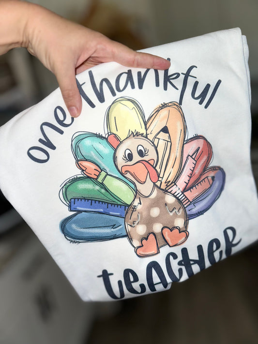 Thankful teacher
