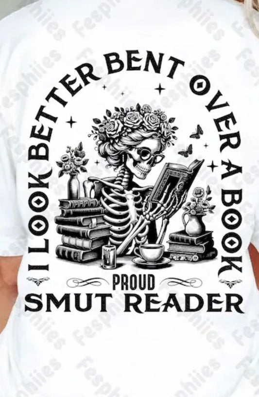 Look better bent over a book (if you pick color in photo I will message you for color of shirt)