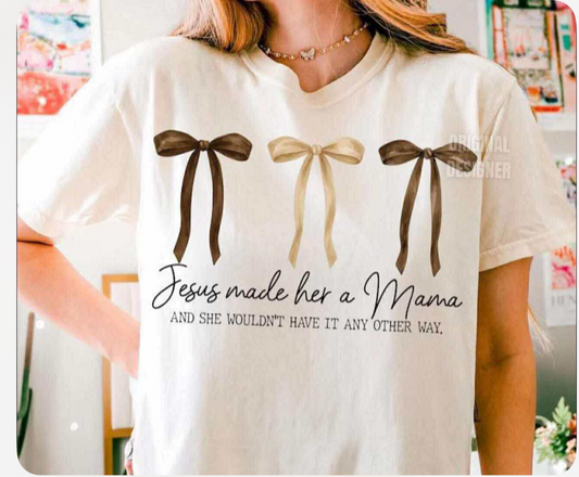 Jesus made her
