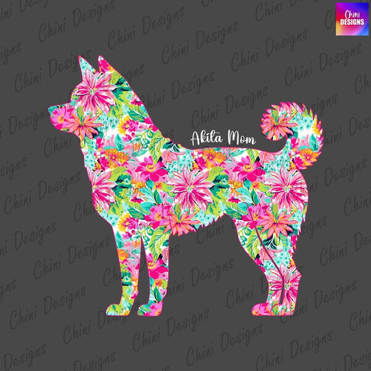 Akita floral