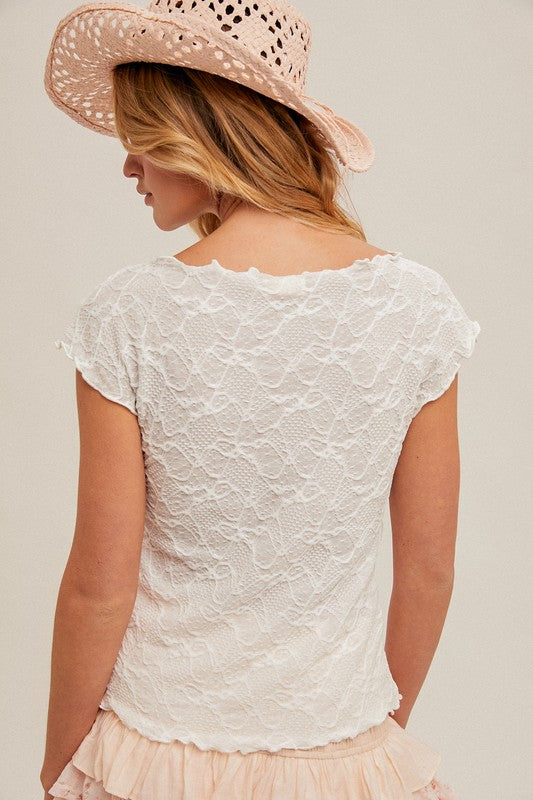 Lediah lace top